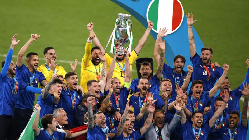 Đội tuyển Ý xuất sắc nhất tại Euro 2021 - Bộ sưu tập những huyền thoại