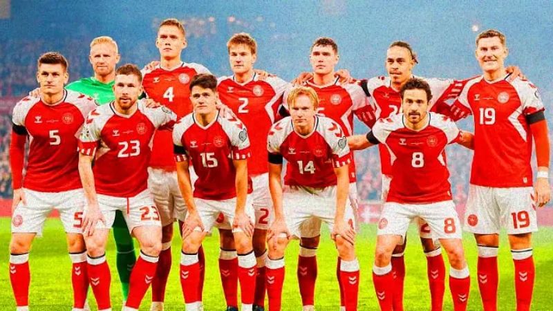 Hé lộ đội hình đội tuyển Đan Mạch xuất sắc nhất giải đấu bóng đá Euro 2024